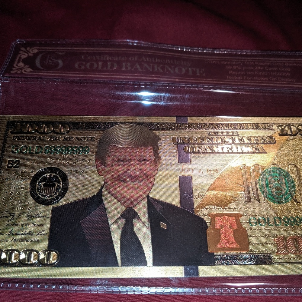 Trump Novelty note